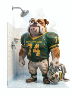 bulldog football player