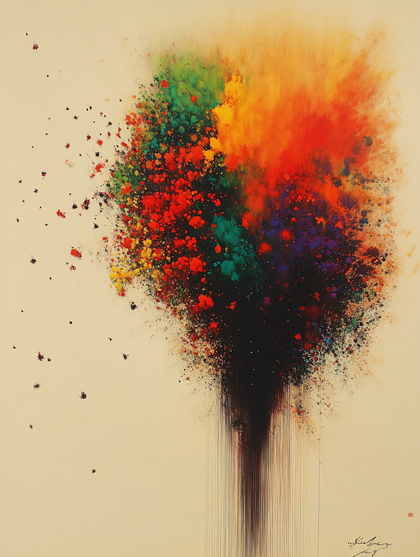Multi-Color Explosion