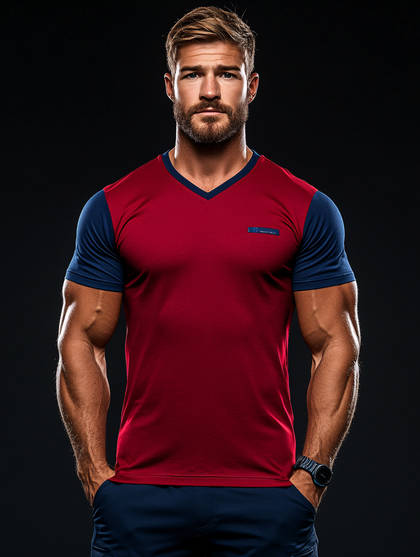 Muscular Man Portrait