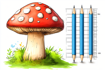 Mushroom And Pencils