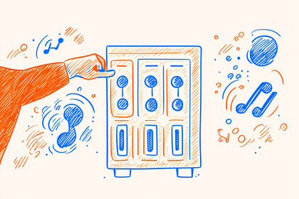 Music Console and Hand