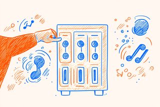 Music Console and Hand
