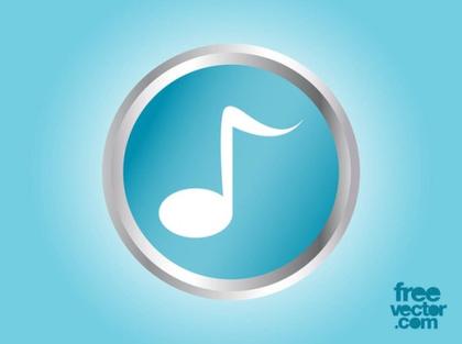 Music Note Icon Free Vector