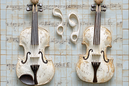 Musical Instruments Wall Art