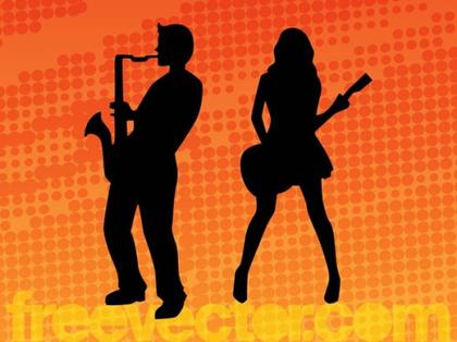 Musicians Free Vector