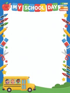 school day border
