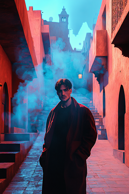 Mysterious Alleyway Portrait