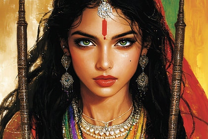 Mystic Indian Woman