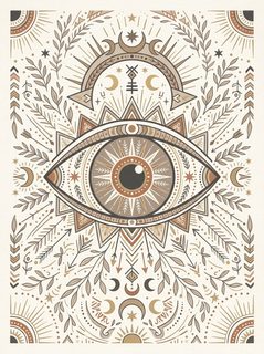 mystical eye design