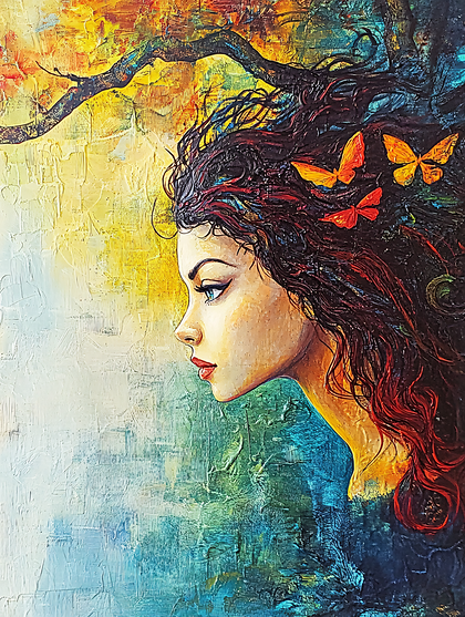 Mystical Forest Maiden