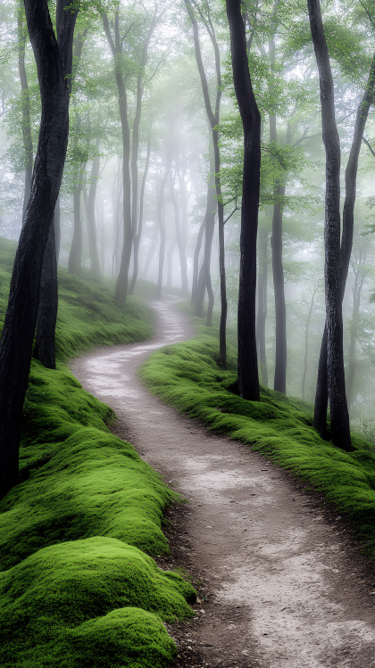 Mystical Forest Path