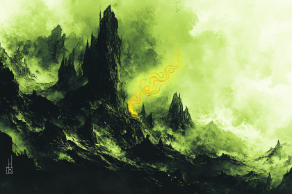 Mystical Green Peaks