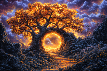 Mystical Tree Portal