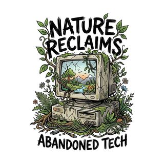 reclaimed technology illustration