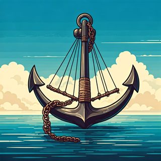 nautical ship anchor