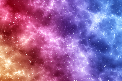 Nebula Sky with Stars