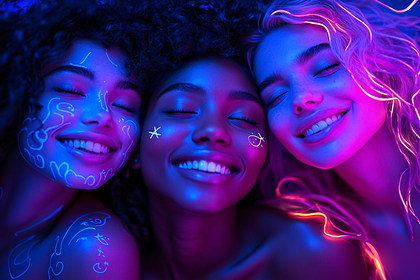 Neon Glow Friends