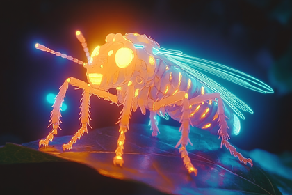 8 Neon Insect | Free Vectors, Photos, Artwork Images | 123Freevectors