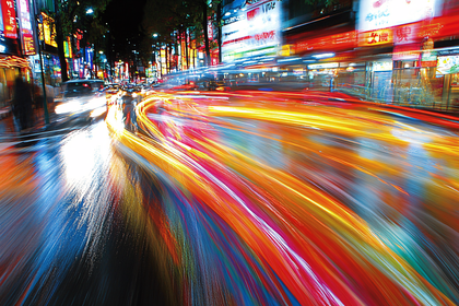 Neon Nightscape Rush