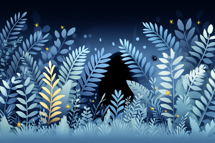 Night Forest Bug Scene