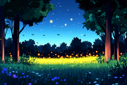 Night Meadow Fireflies