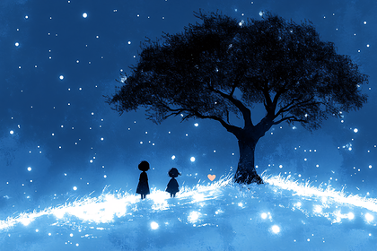 Night Under The Starry Tree