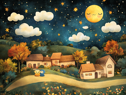 Night Village Dream