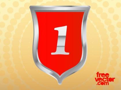 Number One Free Vector