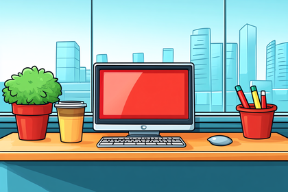 Office Desk Setup
