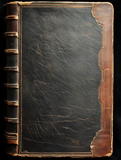 Old Leather Book Cover