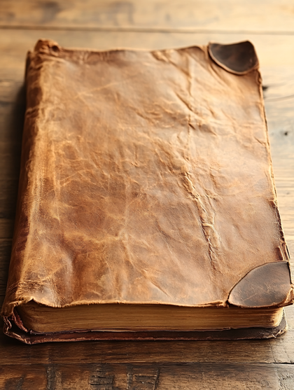 Old Leather Bound Book