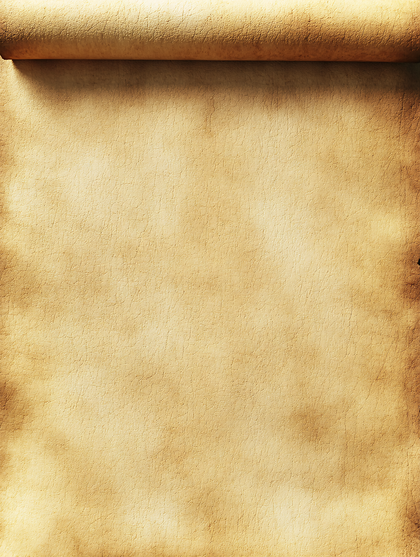 Old Parchment Scroll