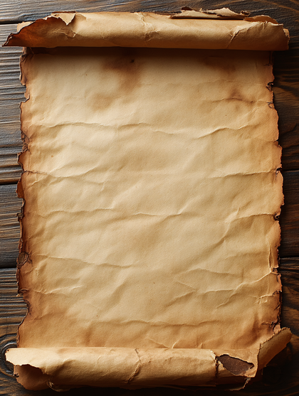 Old Parchment Scroll