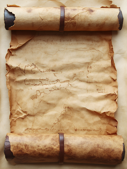 Old Parchment Scroll