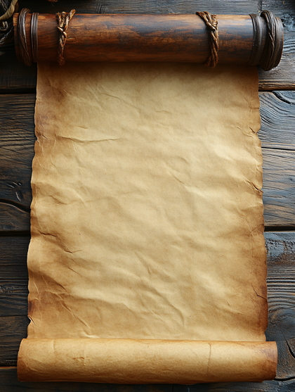 Old Parchment Scroll