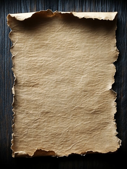 Old Parchment Scroll