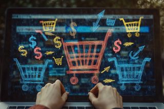 Online Shopping Concept