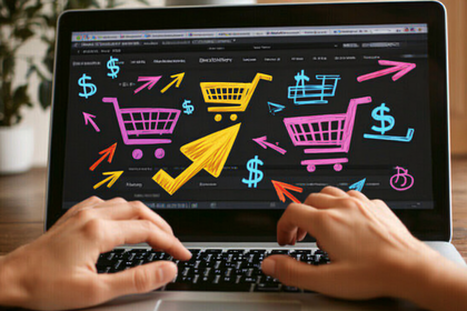 Online Shopping Concept