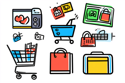 Online Shopping Icons