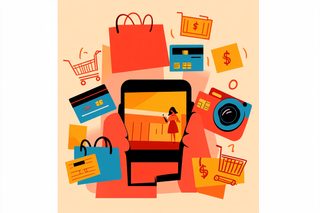 Online Shopping Illustration