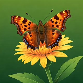 butterfly on flower