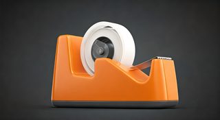 orange tape dispenser