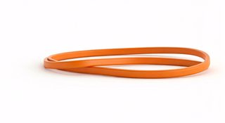 orange rubber band