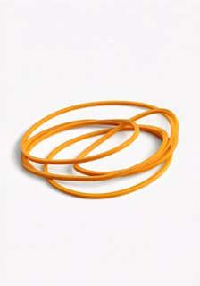orange rubber band