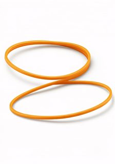 orange rubber band