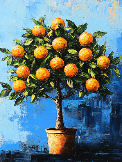 Orange Tree Still Life