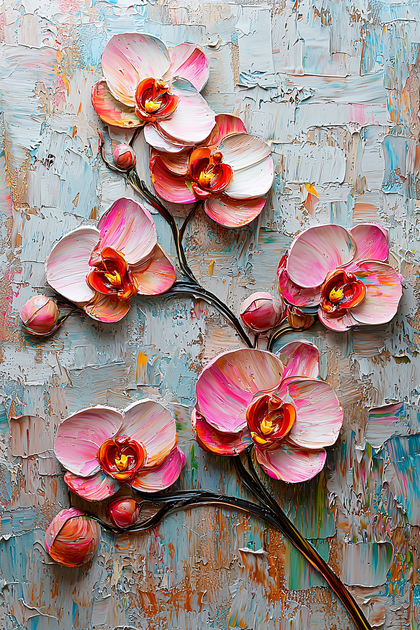 Orchid Bloom Impression