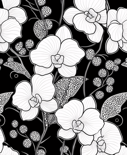 Orchid Pattern