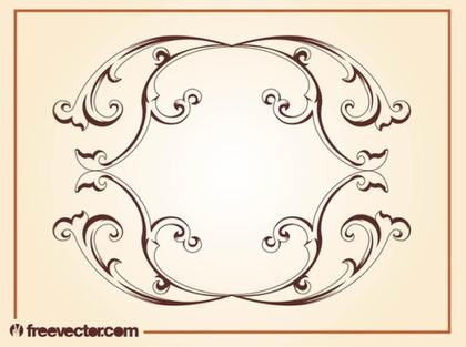 Organic Frame Free Vector