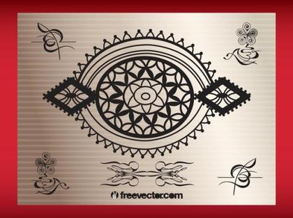 Oriental Decoration Free Vector